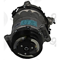 6513172 A/C Compressor Sold individually With Clutch, 6-Groove Pulley