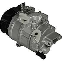 6513214 A/C Compressor, With Clutch, 6-Groove Pulley