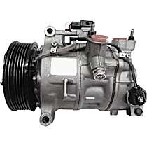 A/C Compressor, 7 Groove; Pxc14, With Clutch, 7-Groove Pulley, 2.0L, 65 Series - 