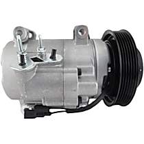 A/C Compressor, 6 Groove; A10Hf20, With Clutch, 6-Groove Pulley, 3.5L, 65 Series - 