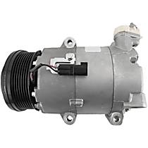 A/C Compressor, With Clutch, 7-Groove Pulley, 3.2L, 5Cyl