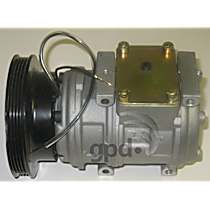 7511626 A/C Compressor, With Clutch, 4-Groove Pulley, GPD OE Replacement