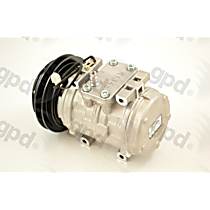 7511842 A/C Compressor, With Clutch, 4-Groove Pulley, GPD OE Replacement