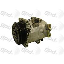 7512285 A/C Compressor, With Clutch, 5-Groove Pulley, GPD OE Replacement