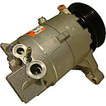 A/C Compressor, With Clutch, 6-Groove Pulley, 6 Cyl 3.5L, GPD OE Replacement - 