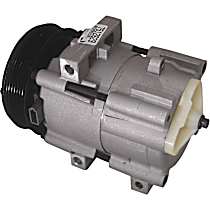 A/C Compressor, With Clutch, 6-Groove Pulley, 6 Cyl 3.0L, GPD OE Replacement - 