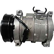 A/C Compressor, With Clutch, 6-Groove Pulley, 4 Cyl 2.8L, GPD OE Replacement - 