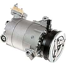 A/C Compressor, With Clutch, 4-Groove Pulley, 4 Cyl 2.5L, GPD A/C Compressor - 