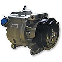 A/C Compressor, SCSB06C, 5 Groove, With Clutch, 5-Groove Pulley, 4 Cyl 1.4L, GPD A/C Compressor - 