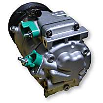 A/C Compressor, 6 Groove; Vs18M, With Clutch, 6-Groove Pulley, 3.3L - 