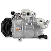 7513368 A/C Compressor, With Clutch, 6-Groove Pulley