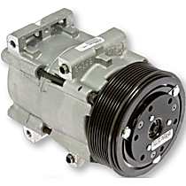 A/C Compressor, With Clutch, 8-Groove Pulley, 7.3L, 8Cyl