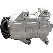 A/C Compressor, 6 Groove; Hv17E, With Clutch, 6-Groove Pulley, 3.3L - 
