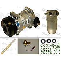 9611647 A/C Compressor Kit, Includes (1) A/C Compressor, (1) A/C Accumulator, (2) A/C Orifice Tube, (1) A/C O-Ring and Gasket Seal Kit