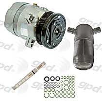 9611692 A/C Compressor Kit, Includes (1) A/C Compressor, (1) A/C Accumulator, (1) A/C Orifice Tube, (1) A/C O-Ring and Gasket Seal Kit