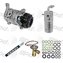 A/C Compressor Kit With Clutch, 4-Groove Pulley