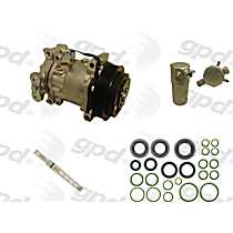 9612767 A/C Compressor, With Clutch, 6-Groove Pulley, 4.3L, 6Cyl