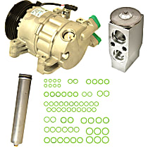 9642253 A/C Compressor Kit With Clutch, 6-Groove Pulley