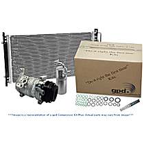A/C Compressor Kit With Clutch, 6-Groove Pulley