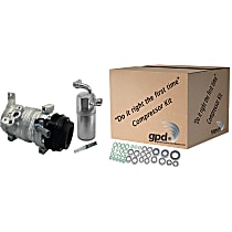 A/C Compressor Kit With Clutch, 7-Groove Pulley