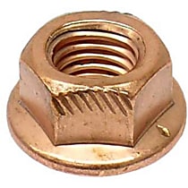 11-62-1-711-954 Genuine BMW Genuine XL 11621711954 Copper Lock Nut (8 mm) for Exhaust - Replaces OE Number 18-30-7-620-549