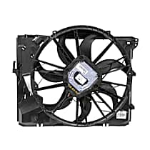 Radiator Fan 6 Cyl 3.0L, Sedan, Located between radiator and engine, Genuine BMW