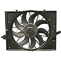 Genuine BMW Cooling Fan Assembly with Shroud - Replaces OE Number 17-42-7-543-282