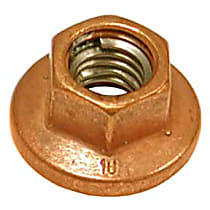 Genuine BMW Copper Collar Nut (8 mm) - Replaces OE Number 18-10-7-523-805