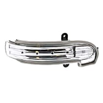 2038201621 Passenger Side Turn Signal Light, Without bulb(s), Genuine Mercedes Benz