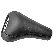 Genuine BMW Shift Knob Leather without Emblem Oval Style (Push-on Type) - Replaces OE Number 25-11-1-221-284