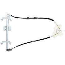 4637301046 Rear, Passenger Side Genuine Mercedes Benz Power Window Regulator, Without Motor
