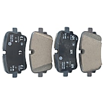 Rear Brake Pad Set, Genuine Audi