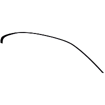 Roof Ledge Moulding (Flat Black) - Replaces OE Number 51-13-8-208-500