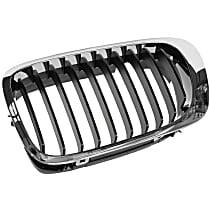 Genuine BMW Grille (Chrome) Frame with Black Grille - Replaces OE Number 51-13-8-208-683