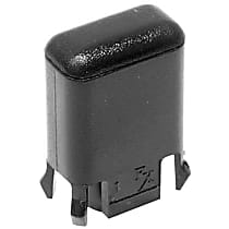Door Lock Knob (Black) - Replaces OE Number 51-21-8-186-633