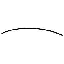 Genuine BMW Windshield Moulding - Replaces OE Number 51-31-7-115-412