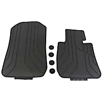 All Weather Floor Mat Set (Rubber) (Anthracite Black) - Replaces OE Number 51-47-2-311-024