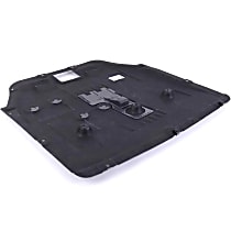 51757343141 Front, Center Engine Splash Shield, Hatchback, Genuine Mini