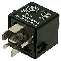 ABS Main Relay (6-Prong) (Black) - Replaces OE Number 61-36-1-393-404