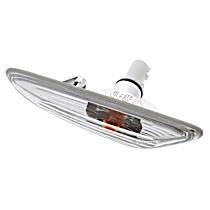 63-13-7-165-915 Front, Driver Side Genuine BMW Side Marker Without bulb(s)