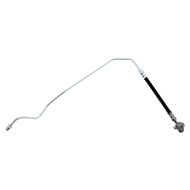 8E0 611 763 K Rear, Driver Side Genuine Audi, Volkswagen Brake Line