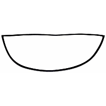 Genuine Porsche Genuine XL 91154505141 Windshield Seal - Replaces OE Number 911-545-051-41