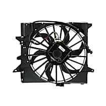 Auxiliary fan 8 Cyl 4.2L, Single fan, Genuine Jaguar