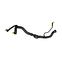 C2Z28162 Upper Genuine Jaguar Radiator Hose, Rubber