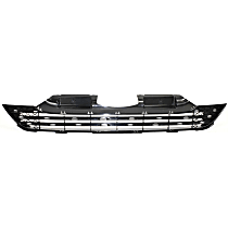Front, Lower Bumper Grille, Textured Black CAPA Certified
