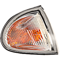 Front, Passenger Side Turn Signal Light, With bulb(s)