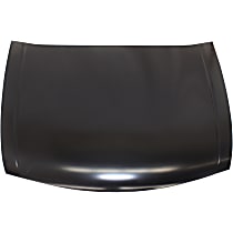 Hood, Steel, Primed, Sedan, CAPA CERTIFIED