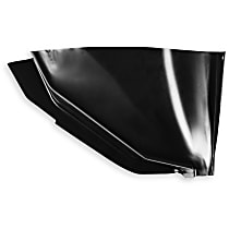 04-265 Cowl Hood - Black, Steel, Direct Fit