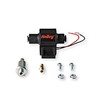 12-425 Universal, 25 GPH HOLLEY MIGHTY MITE ELECTRIC FUEL PUMP, 1.5-2.5 PSI, Power Sport and Lawn & Garden Fuel Pump Compatible with all fuels and fuel additives