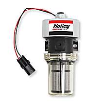 12-430 Universal, 33 GPH HOLLEY MIGHTY MITE ELECTRIC FUEL PUMP, 9-11.5 PSI, Industrial, OTR Trucking, Construction, and Agricultural Applications Compatible with all fuels and fuel additives